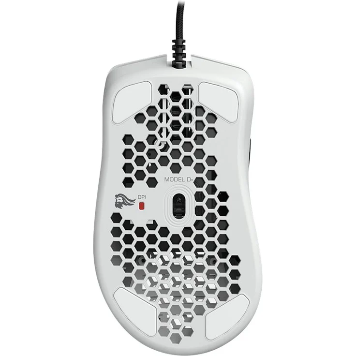 Glorious PC Gaming Race Model D- Gaming-Maus mit Kabel, Weiß Matt – Bild 6