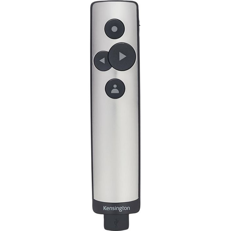 Kensington Presenter, Kabelloser USB-Presenter mit virtuellem Pointer, 15m Reichweite, Ideal für Microsoft PowerPoint in Windows & macOS, K75241EU