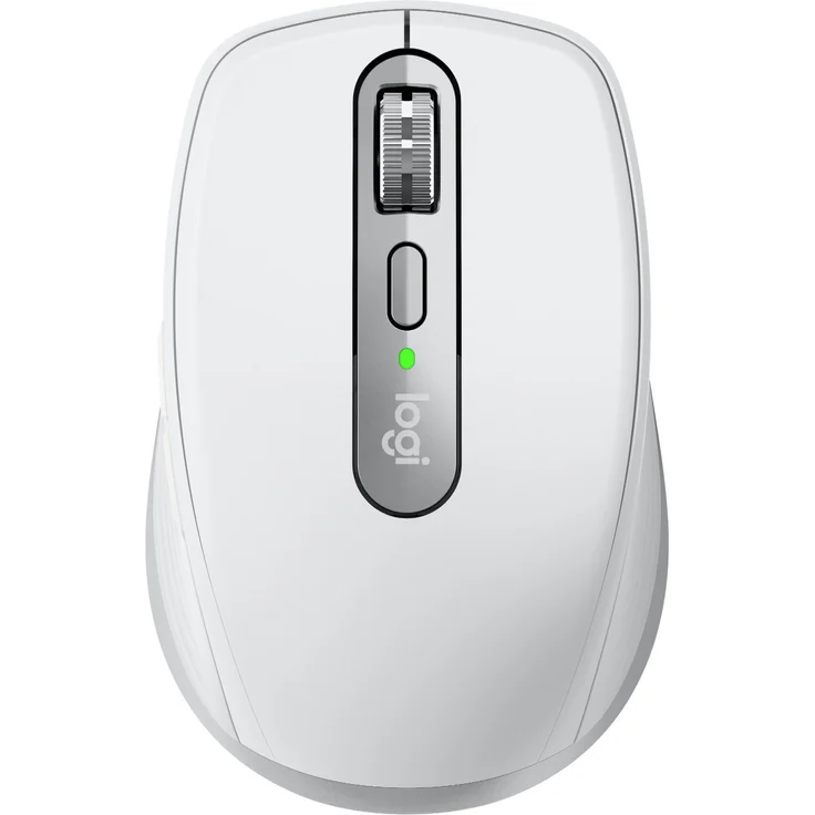 Logitech MX Anywhere 3 kompakte, leistungsstarke Maus Kabellos, Magnetisches Scrollen, ergonomisch, anpassbare Tasten, USB-C, Bluetooth, Apple Mac, iPad, Windows PC, Linux, Chrome - PALE GREY – Bild 8
