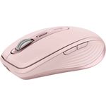 Logitech MX Anywhere 3 kompakte, leistungsstarke Maus Kabellos, Magnetisches Scrollen, ergonomisch, anpassbare Tasten, USB-C, Bluetooth, Apple Mac, iPad, Windows PC, Linux, Chrome - ROSE