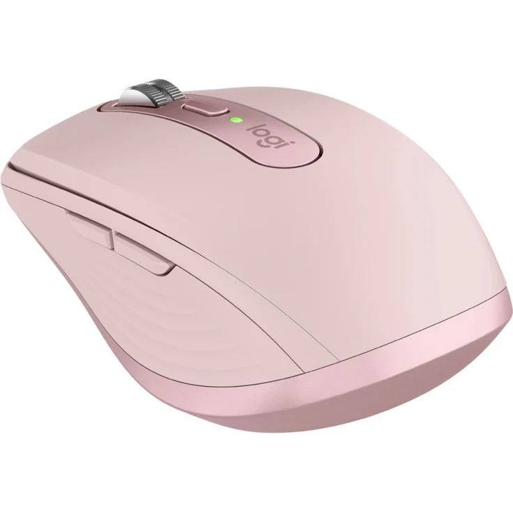 Logitech MX Anywhere 3 kompakte, leistungsstarke Maus Kabellos, Magnetisches Scrollen, ergonomisch, anpassbare Tasten, USB-C, Bluetooth, Apple Mac, iPad, Windows PC, Linux, Chrome - ROSE – Bild 9