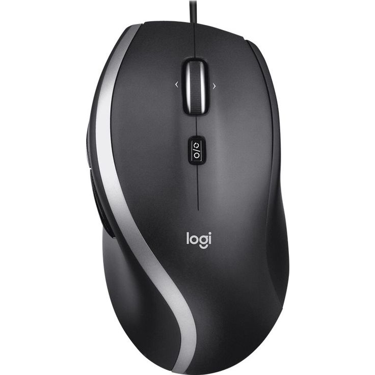 Logitech M500s Kabelgebundene Maus mit fortschrittlicher hyperschneller Scroll- und Kippfunktion, anpassbaren Tasten, hochpräziser Abtastung mit DPI-Schalter, USB-Plug&Play - Grau