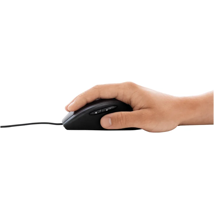 Logitech M500s Kabelgebundene Maus mit fortschrittlicher hyperschneller Scroll- und Kippfunktion, anpassbaren Tasten, hochpräziser Abtastung mit DPI-Schalter, USB-Plug&Play - Grau – Bild 7