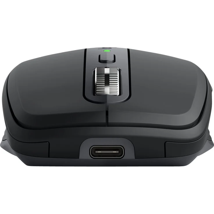 Logitech MX Anywhere 3 kompakte, leistungsstarke Maus Kabellos, Magnetisches Scrollen, ergonomisch, anpassbare Tasten, USB-C, Bluetooth, Apple Mac, iPad, Windows PC, Linux, Chrome - GRAPHITE – Bild 5