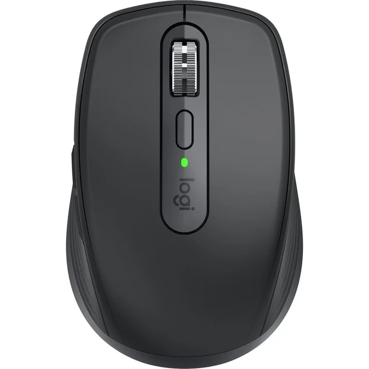 Logitech MX Anywhere 3 kompakte, leistungsstarke Maus Kabellos, Magnetisches Scrollen, ergonomisch, anpassbare Tasten, USB-C, Bluetooth, Apple Mac, iPad, Windows PC, Linux, Chrome - GRAPHITE