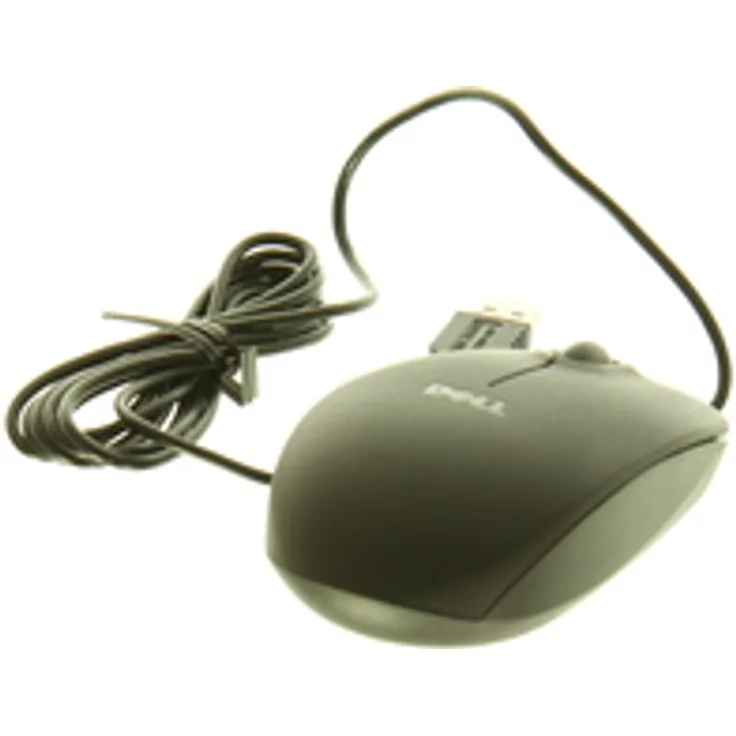 Dell MS111 - Maus - optisch - kabelgebunden - USB - für Dell T1650, Inspiron 15 N5030, 15 N5040, 15 N5050, 3646, OptiPlex 9010, Vostro 200, 260 (9RRC7)