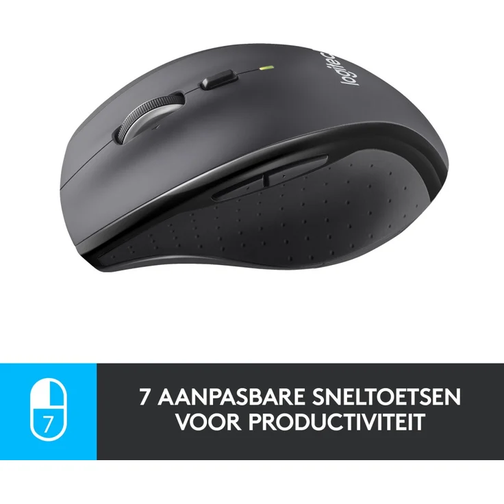 Logitech Marathon M705 Wireless Mouse - Grau – Bild 2