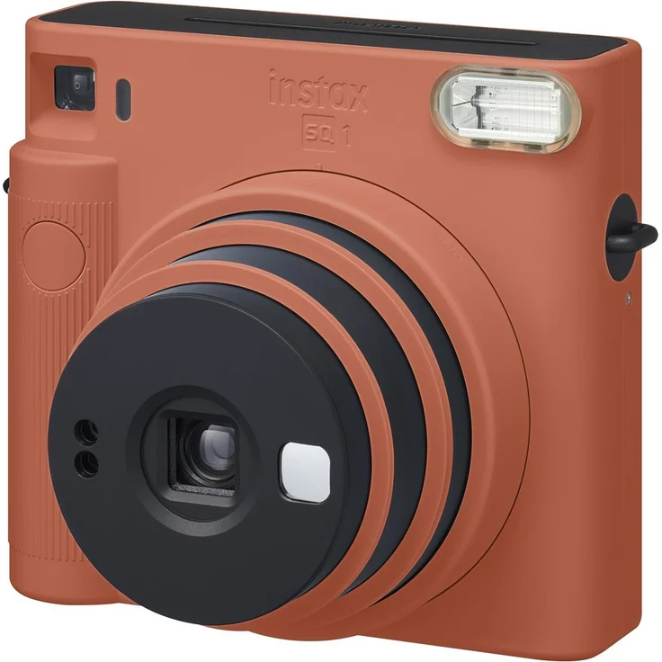 Fujifilm Instax SQUARE SQ1 terracotta orange EX D Sofortbildkamera – Bild 4