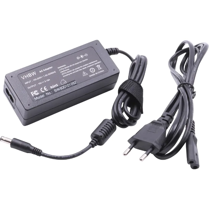 VHBW Laptop-Netzteil 19V, 3.15A, 60W passend für Samsung RC520, RC520 S02, RC520 S03, RV520, RV720 etc.