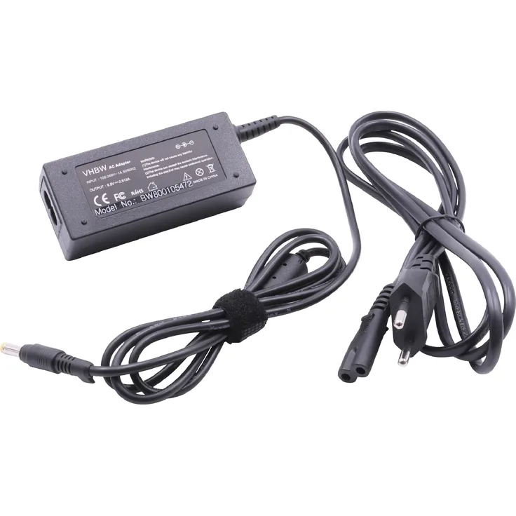 VHBW AC Netzteil passend für Asus Eee PC 4G, 5G, 700, 701, 701SD, 701SDX, 8G, 900, 901 Laptop, Laptop