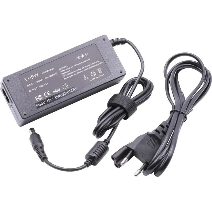 VHBW Laptop-Netzteil 15V, 6A, 90W passend für Toshiba Satellite Pro Serie 440, 440CDX etc. ersetzt PA3048U-1ACA, PA2444U, PA2521U-1ACA