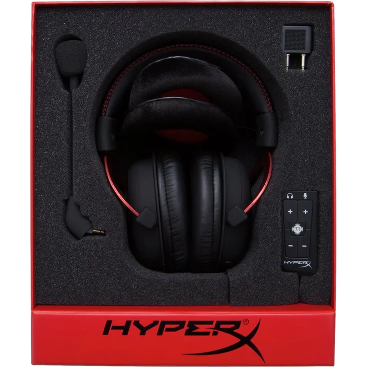 HyperX KHX-HSCP-GM Cloud II - Gaming Kopfhörer (für PS4-Mac-PC-Xbox One-Mobile) gun metal – Bild 4