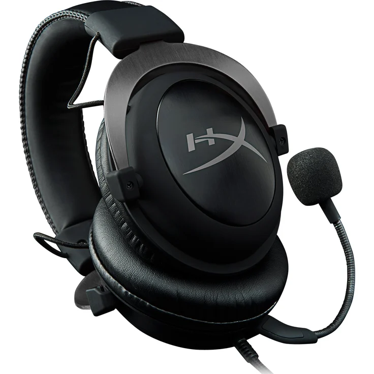 HyperX KHX-HSCP-GM Cloud II - Gaming Kopfhörer (für PS4-Mac-PC-Xbox One-Mobile) gun metal – Bild 5