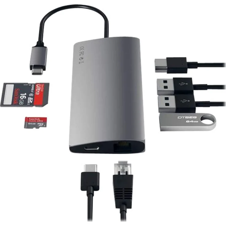 Satechi USB-C Multi-Port Adapter 4K Ethernet V2 – Bild 3