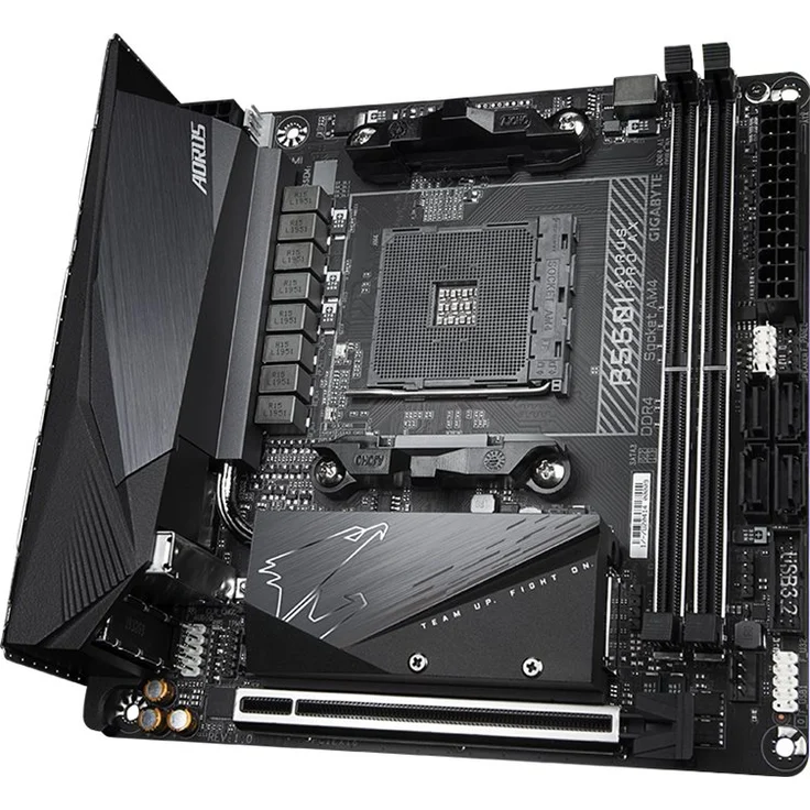Gigabyte B550I AORUS PRO AX - Mini-ITX, AMD B550, Sockel AM4, Dual-channel DDR4-SDRAM (GA-B550I-AORUS PRO AX) – Bild 4