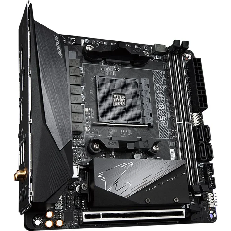 Gigabyte B550I AORUS PRO AX - Mini-ITX, AMD B550, Sockel AM4, Dual-channel DDR4-SDRAM (GA-B550I-AORUS PRO AX) – Bild 5