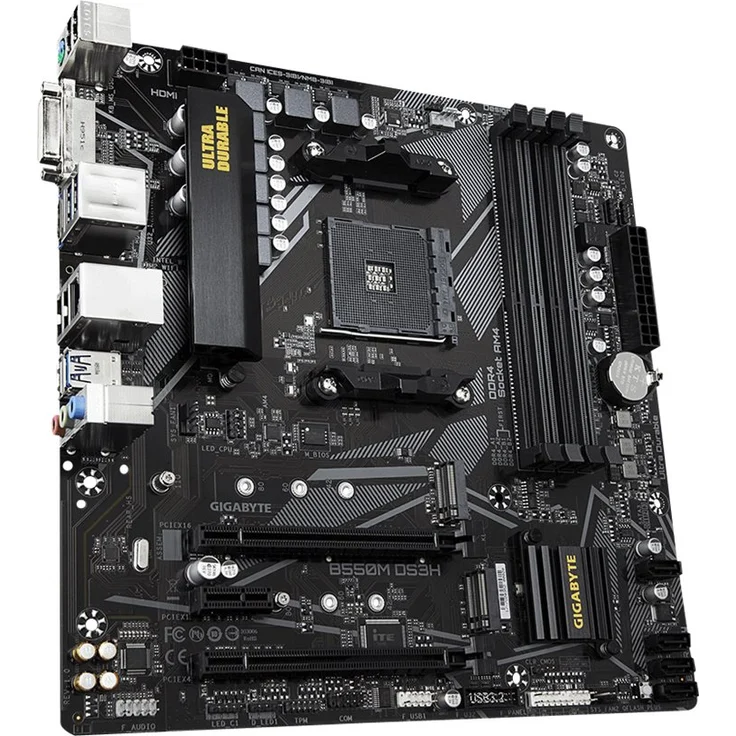 Gigabyte B550M DS3H - micro ATX, AMD B550, Sockel AM4, Dual-channel DDR4-SDRAM (GA-B550M-DS3H) – Bild 4