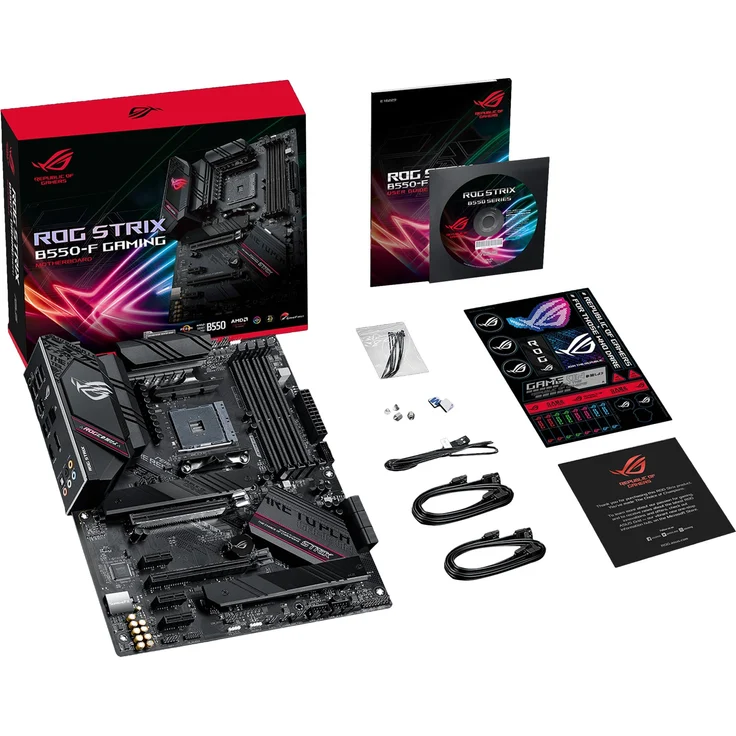 Asus ROG STRIX B550-F GAMING Mainboard Sockel AMD AM4 Formfaktor ATX Mainboard-Chipsatz AMD B550 – Bild 5