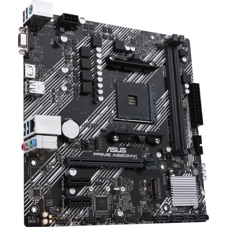 ASUS PRIME A520M-K - micro ATX, AMD A520, Sockel AM4, Dual-channel DDR4-SDRAM (90MB1500-M0EAY0) – Bild 6