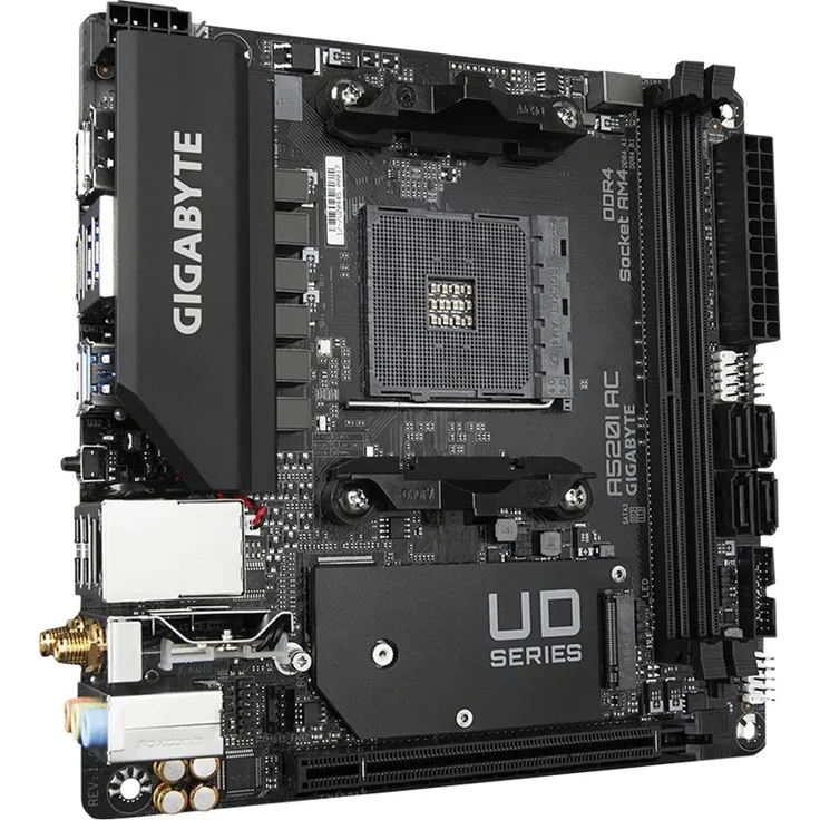 Gigabyte A520I AC - Mini-ITX, AMD A520, Sockel AM4, Dual-channel DDR4-SDRAM (A520I AC) – Bild 4
