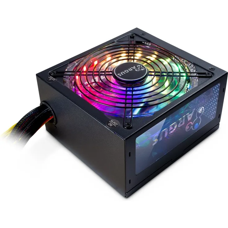 Inter Tech Inter-Tech Netzteil 500W Argus RGB-500W II 140mm Lüfter retail, 88882192