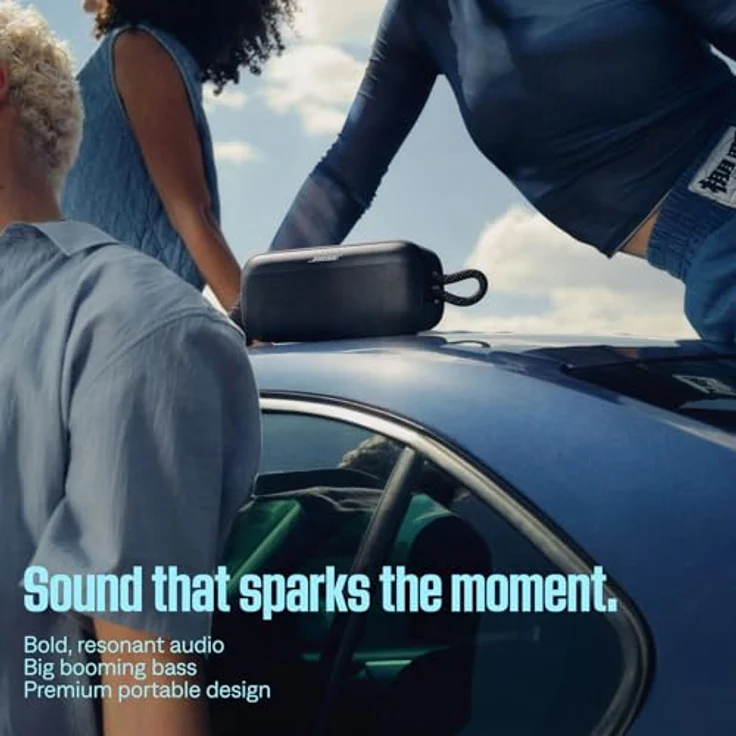 Bose Neu SoundLink Plus, Bluetooth-Boombox mit 20 Stunden Akkulaufzeit, robust und wasserdicht, Schwarz – Bild 4