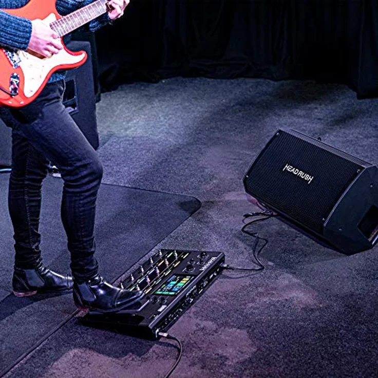 HeadRush FRFR-112 - Aktiver 2-Wege Full-Range-Flat-Response 12-Zoll Lautsprecher mit 2000 Watt für Gitarren, Multi FX- und Amp Modeler – Bild 4