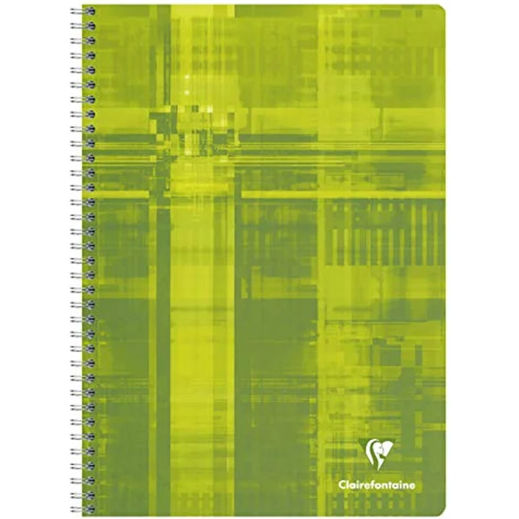 CLAIREFONTAINE Spiralnotizbuch Set, 5x DIN A4, 90 Blatt, 90g, kariert, sortiert, 68162C – Bild 5