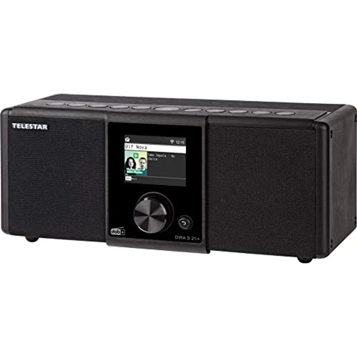 Telestar DIRA S 21i + - DAB+ Digitalradio & Internetradio (UKW/FM/DAB/DAB+ / Internet, WLAN, Stereo Radio, EWF Notfallwarnsystem, USB Aufnahmefunktion, Bluetooth, Streamingdienste) schwarz – Bild 3