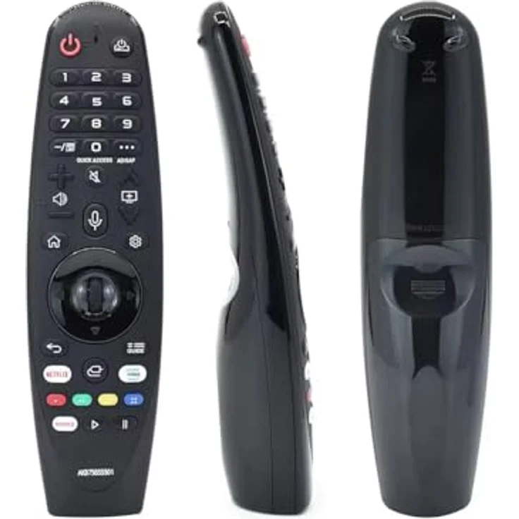 azurano Fernbedienung für LG Universal Magic Remote AN-MR20GA, AN-MR19BA, AN-MR18BA, Voice & Mouse, sofort einsatzbereit, kostengünstige Alternative für OLED NanoCell UHD 4K TV – Bild 2