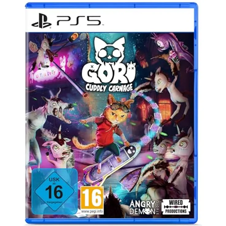 Wired Productions GORI: Cuddly Carnage - PS5, katzenbasiertes Actionspiel mit rasanten Kämpfen und humorvollem Skript