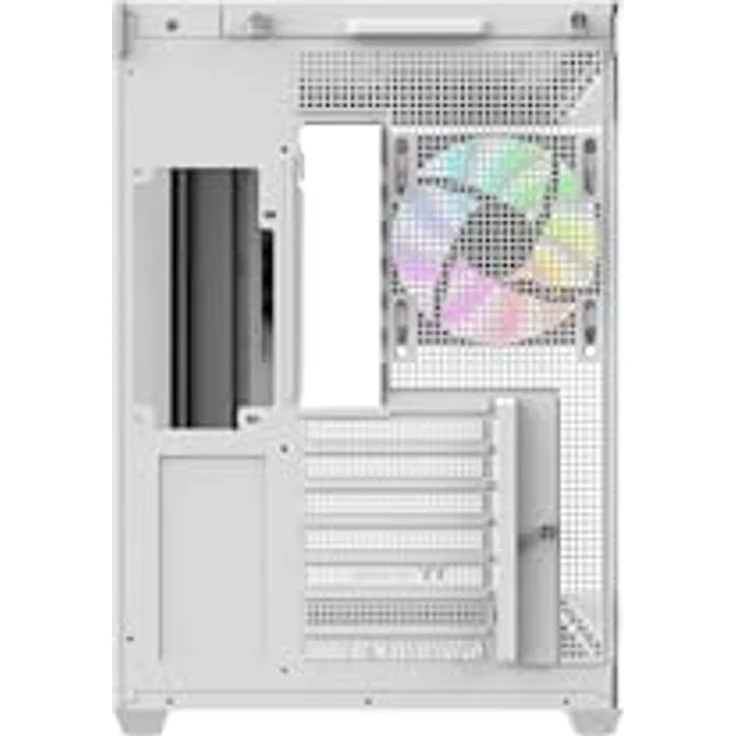 Thermaltake View 380 WS ARGB, Mid Tower Chassis in Snow White mit 3x120mm ARGB Lüftern und USB 3.2 Typ C Anschluss – Bild 4