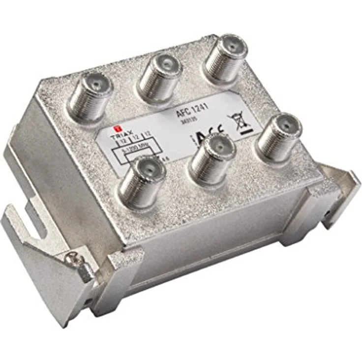 Triax CATV Splitter 4.6 dB / 5-1218 MHz - 1 Output [T343135] – Bild 2