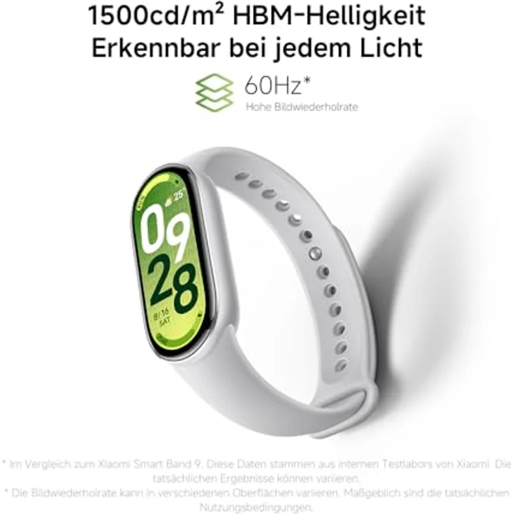 XIAOMI Smartband 10, Fitness Tracker mit AMOLED Touch-Display, 21 Tagen Akkulaufzeit, Mystic Rose – Bild 4