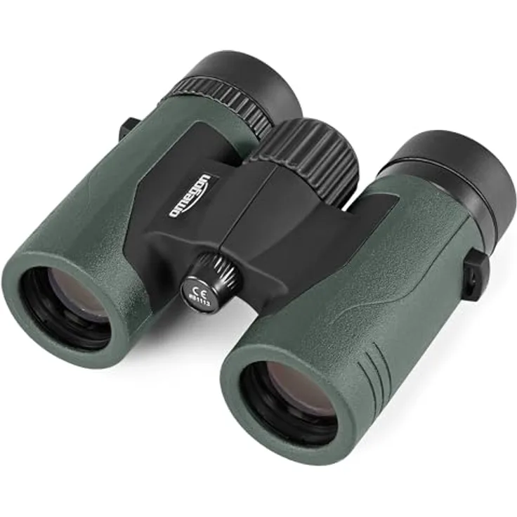 Omegon Curiosity 8x32 Fernglas, ultrakompakt und wetterfest mit 8-facher Vergrößerung