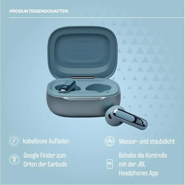 JBL LIVE FLEX 3 wireless In-Ear-Kopfhörer, Adaptive Noise-Cancelling, Hi-Res, True Adaptive Noise Cancelling, IP54, Personi-Fi 3.0 – Bild 2