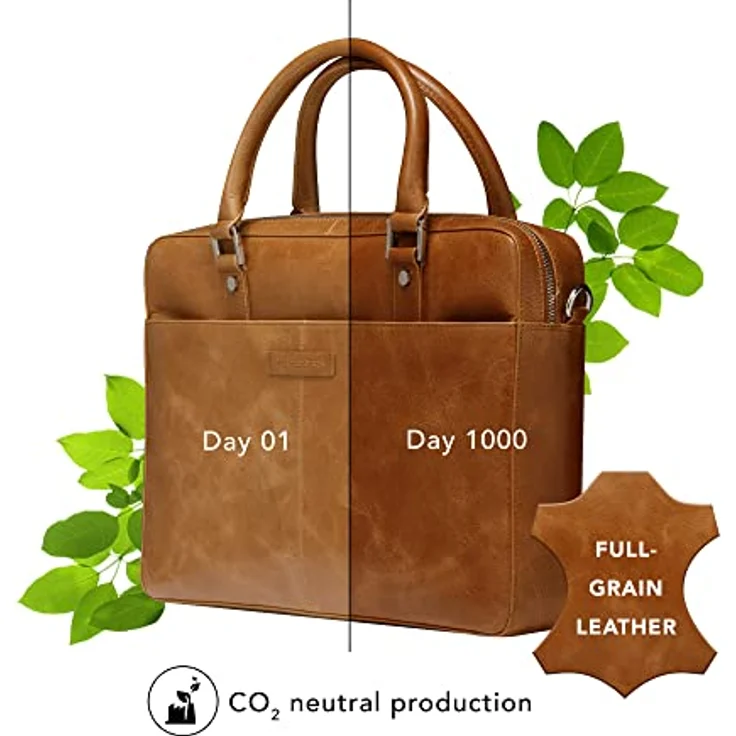 dbramante1928 Rosenborg (14", Apple), Notebooktasche, Braun (2ND GEN) – Bild 4