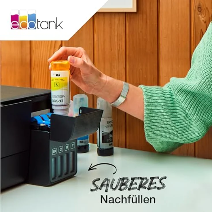 EPSON 107/T09B4, gelbe Tintenflasche mit 70 ml und 7.200 Seiten Druckleistung – Bild 8