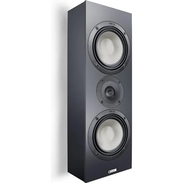 Canton GLE 15 OnWall, 2-Wege Wandlautsprecher mit 110 Watt Musikbelastbarkeit, schwarz