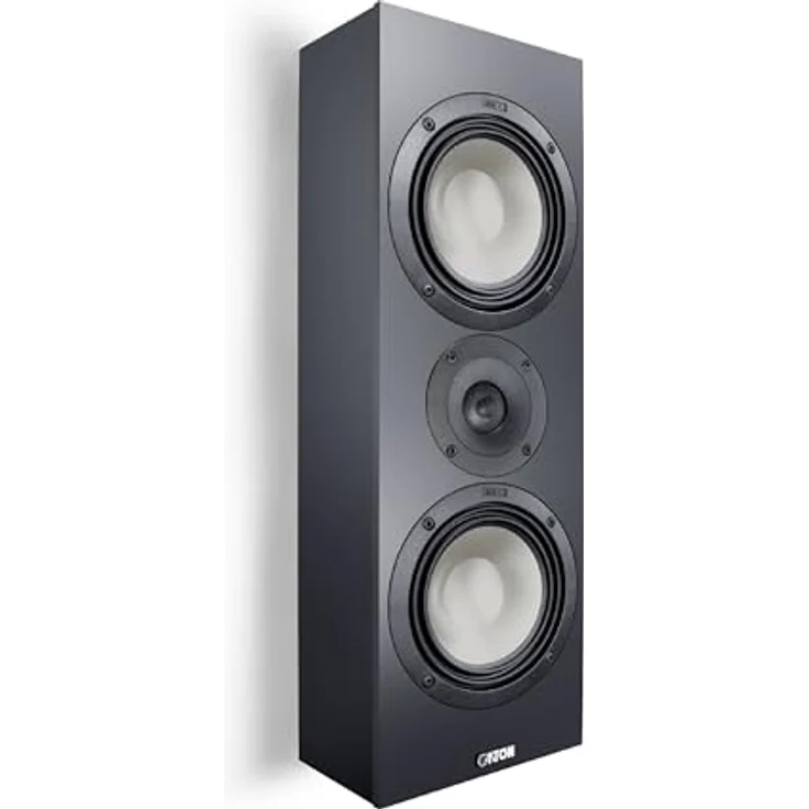 Canton GLE 15 OnWall, 2-Wege Wandlautsprecher mit 110 Watt Musikbelastbarkeit, schwarz