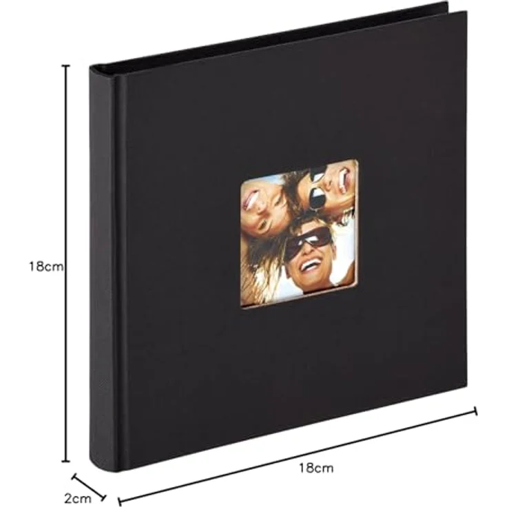 walther design FA-199-B Designalbum Fun, schwarz, 18 x 18 cm - Preisvergleich – Bild 6