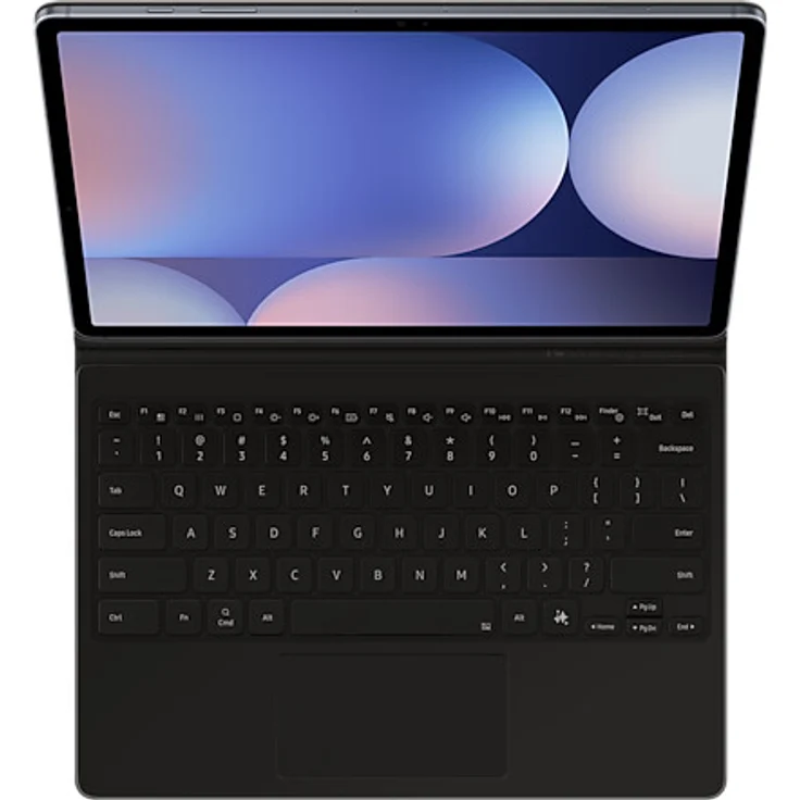 Samsung EF-DX825 Book Cover Keyboard für Galaxy Tab S10+ | S9+ | S9 FE+, AI Key, Pogo Pin, 80 Tasten, Kompakt, Schwarz (DE) – Bild 1