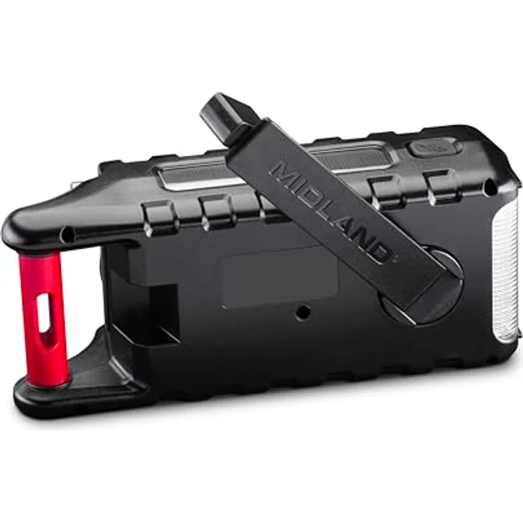 Midland ER300 Pro C1663 Notfallradio AM/FM, 10.000 mAh Akku, Bluetooth, USB-C, Solarbetrieb – Bild 4