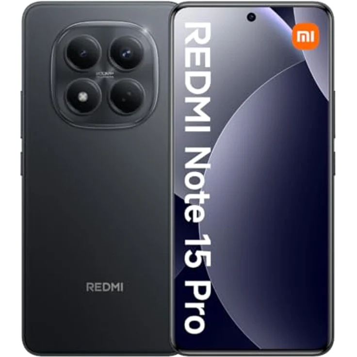 XIAOMI Redmi Note 15 Pro, Smartphone mit 12 GB RAM und 512 GB Speicher, schwarz (Ohne Netzteil) – Bild 1