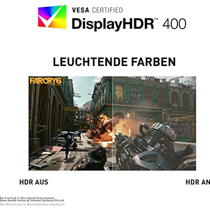 MSI Optix MAG274QRXDE 27 Zoll WQHD Gaming Monitor - 2560 x 1440 Rapid IPS Panel, 240 Hz / 1ms GtG, G-SYNC kompatibel, 126% sRGB Farbraum, DisplayHDR 400 - DP 1.4a, USB Typ-C, schwarz – Bild 4