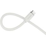 Alogic Elements Silicone USB-C - USB-C Kabel, 2m, weiss, 240W, USB 2.0, Hi-Speed Datenübertragung 480 Mbit/s