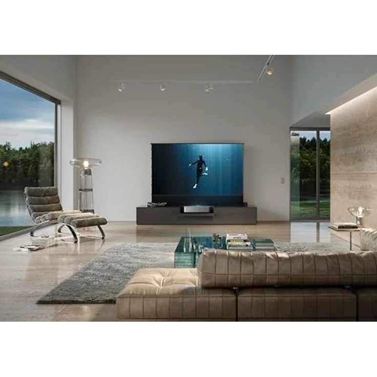 Celexon CLR UST Hochkontrast Bodenscheren Leinwand - HomeCinema V2.0, 100" weiß (16:9), Weiss – Bild 4