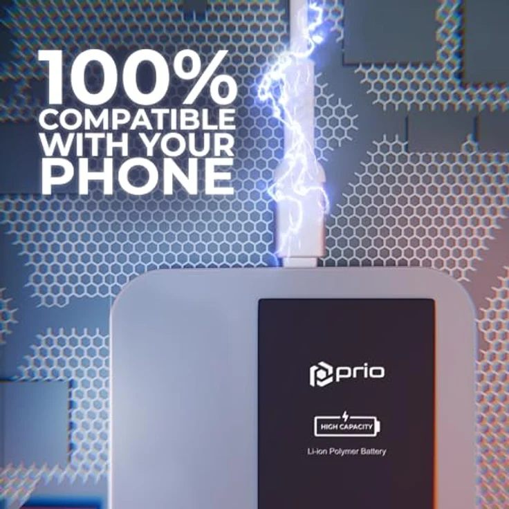 prio Hochleistungsakku für iPhone 6s, 2320 mAh, zuverlässig und leistungsstark - Universal APN – Bild 5