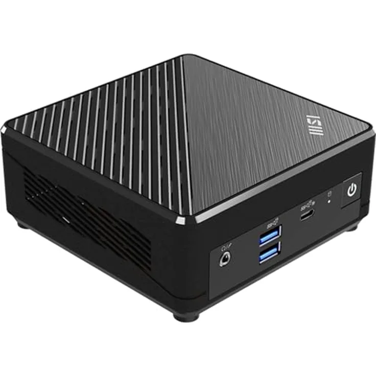 MSI CUBI N ADL S-217DE, Mini PC mit Intel N200 Prozessor, 8 GB RAM, 256 GB SSD, 4K UHD, Windows 11 Pro, kompakt