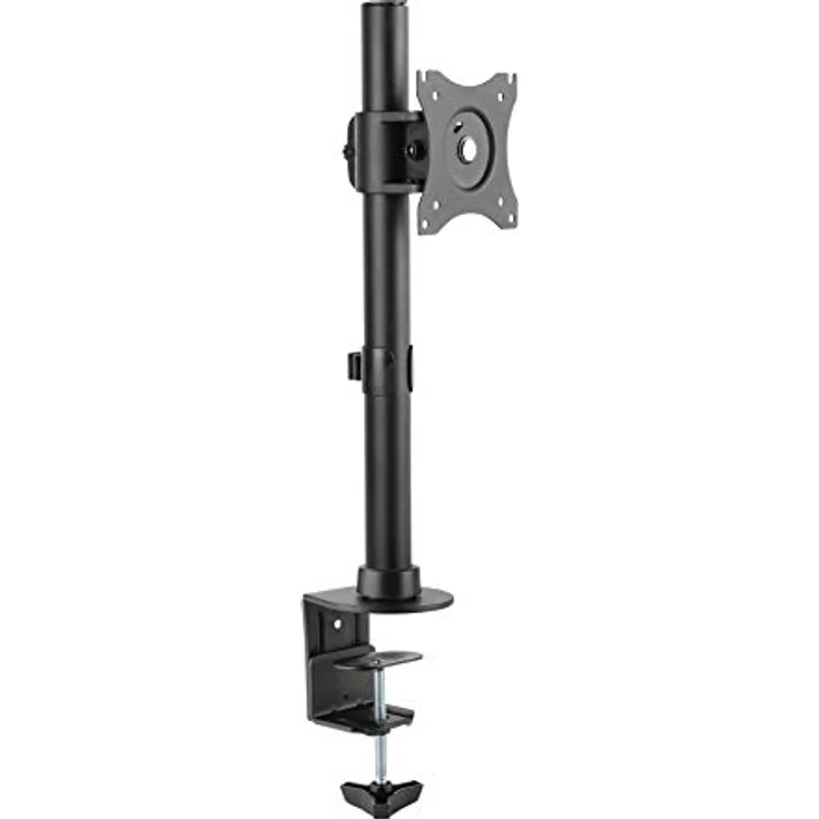 RICOO Monitor Halterung Tisch, VESA Tischhalterung für 12-27 Zoll, Monitorhalterung 1 Monitor Arm TS7011, Bildschirmhalterung Monitorarm Bildschirm Halter Monitorhalter, Arme für Computermonitore – Bild 1